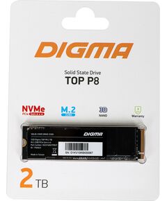 Купить SSD-накопитель Digma 2Tb Top P8 PCIe 4.0 x4 M.2 2280 [DGST4002TP83T], изображение 5 в интернет-магазине Irkshop.ru