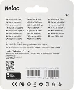 Купить Карта памяти microSDXC Netac 512Gb P500 Extreme Pro + адаптер [NT02P500PRO-512G-R], изображение 3 в интернет-магазине Irkshop.ru