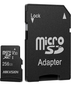 Купить Карта памяти microSDXC Hikvision 256Gb C1 V30 + адаптер [HS-TF-C1(STD)/256G/ADAPTER], изображение 2 в интернет-магазине Irkshop.ru