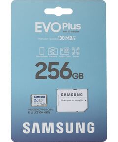 Купить Карта памяти microSDXC Samsung 256Gb EVO PLUS + адаптер [MB-MC256KA], изображение 8 в интернет-магазине Irkshop.ru