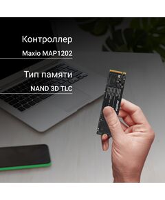 Купить SSD-накопитель Digma 1Tb Mega M2 PCIe 3.0 x4 M.2 2280 0.6 DWPD [DGSM3001TM23T], изображение 11 в интернет-магазине Irkshop.ru