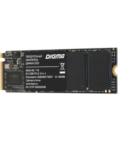 Купить SSD-накопитель Digma 1Tb Mega M2 PCIe 3.0 x4 M.2 2280 0.6 DWPD [DGSM3001TM23T], изображение 3 в интернет-магазине Irkshop.ru