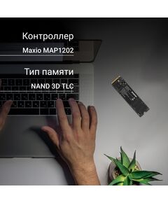 Купить SSD-накопитель Digma 2Tb Mega M2 PCIe 3.0 x4 M.2 2280 [DGSM3002TM23T], изображение 4 в интернет-магазине Irkshop.ru