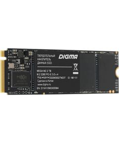 Купить SSD-накопитель Digma 2Tb Mega M2 PCIe 3.0 x4 M.2 2280 [DGSM3002TM23T], изображение 3 в интернет-магазине Irkshop.ru