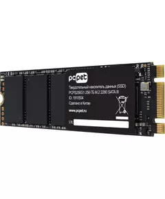 Купить SSD-накопитель PC Pet 256Gb SATA-III M.2 2280 OEM [PCPS256G1], изображение 3 в интернет-магазине Irkshop.ru