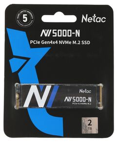 Купить SSD-накопитель Netac 2Tb NV5000-N PCIe 4.0 x4 M.2 2280 [NT01NV5000N-2T0-E4X], изображение 3 в интернет-магазине Irkshop.ru