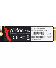 Купить SSD-накопитель Netac 2Tb NV7000-t PCIe 4.0 x4 M.2 2280 [NT01NV7000T-2T0-E4X], изображение 2 в интернет-магазине Irkshop.ru