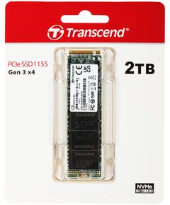 Купить SSD-накопитель Transcend 2Tb 115S PCIe 3.0 x4 M.2 2280 0.2 DWPD [TS2TMTE115S], изображение 3 в интернет-магазине Irkshop.ru