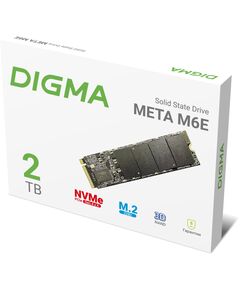 Купить SSD-накопитель Digma 2Tb Meta M6E PCIe 4.0 x4 M.2 2280 [DGSM4002TM6ET], изображение 9 в интернет-магазине Irkshop.ru