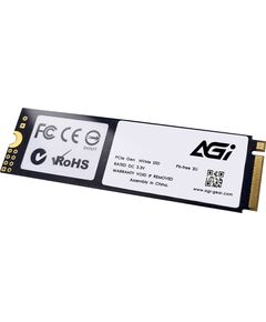 Купить SSD-накопитель AGI 1Tb PCIe 4.0 x4 M.2 2280 [AGI1T0G43AI818], изображение 2 в интернет-магазине Irkshop.ru