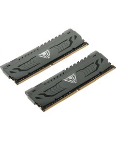 Купить Оперативная память Patriot Viper Steel Gaming 16Gb Kit 2x8Gb DDR4 3733MHz PC4-29800 CL17 DIMM 288-pin 1.35В single rank с радиатором RTL [PVS416G373C7K], изображение 3 в интернет-магазине Irkshop.ru