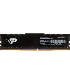 Купить Память Patriot Signature 8Gb DDR4 2400MHz PC4-19200 CL17 DIMM 288-pin 1.2В single rank с радиатором RTL [PSP48G240081H1], изображение 2 в интернет-магазине Irkshop.ru