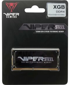 Купить Модуль памяти Patriot Viper Steel 32Gb DDR4 2400MHz PC4-19200 CL15 SO-DIMM 260-pin 1.2В с радиатором RTL [PVS432G240C5S], изображение 5 в интернет-магазине Irkshop.ru