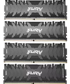 Купить Оперативная память Kingston Fury Renegade RGB Gaming 32Gb Kit 4x8Gb DDR4 3200MHz PC4-25600 CL16 DIMM 288-pin 1.35В single rank с радиатором RTL [KF432C16RBAK4/32] в интернет-магазине Irkshop.ru