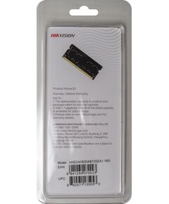 Купить Модуль памяти Hikvision 16Gb DDR4 2666MHz PC4-21300 CL19 SO-DIMM 260-pin 1.2В RTL [HKED4162DAB1D0ZA1 16G], изображение 2 в интернет-магазине Irkshop.ru