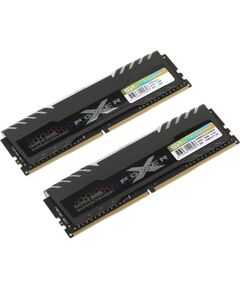 Купить Оперативная память Silicon Power Xpower Turbine RGB Gaming 16Gb Kit 2x8Gb DDR4 3600MHz PC4-28800 CL18 DIMM 288-pin 1.35В kit single rank с радиатором RTL [SP016GXLZU360BDB], изображение 2 в интернет-магазине Irkshop.ru