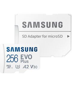 Купить Карта памяти microSDXC Samsung 256Gb EVO PLUS + адаптер [MB-MC256KA], изображение 2 в интернет-магазине Irkshop.ru