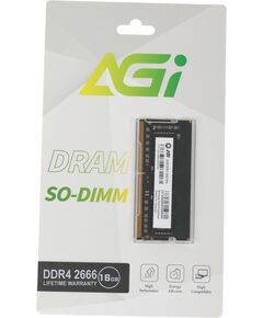 Купить Модуль памяти AGI 16Gb SD138 DDR4 2666MHz PC4-21300 CL19 SO-DIMM 260-pin 1.2В RTL [AGI266616SD138], изображение 2 в интернет-магазине Irkshop.ru