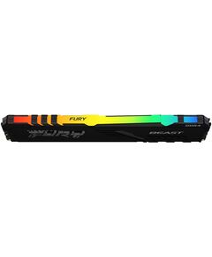 Купить Оперативная память Kingston Fury Beast RGB Gaming 32Gb Kit 2x16Gb DDR4 2666MHz PC4-21300 CL16 DIMM 288-pin 1.2В dual rank с радиатором RTL [KF426C16BB12AK2/32], изображение 2 в интернет-магазине Irkshop.ru