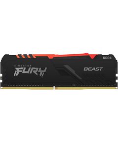 Купить Оперативная память Kingston Fury Beast RGB Gaming 32Gb DDR4 3200MHz PC4-25600 CL16 DIMM 288-pin 1.35В dual rank с радиатором RTL [KF432C16BB2A/32], изображение 2 в интернет-магазине Irkshop.ru