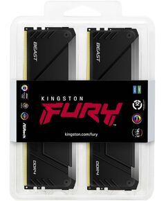 Купить Оперативная память Kingston Fury Beast Black RGB Gaming 128Gb Kit 4x32Gb DDR4 3200MHz PC4-25600 CL16 DIMM 288-pin 1.35В dual rank с радиатором RTL [KF432C16BB2AK4/128], изображение 3 в интернет-магазине Irkshop.ru