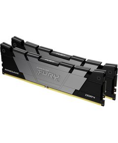 Купить Оперативная память Kingston Fury Renegade Black Gaming 16Gb Kit 2x8Gb DDR4 3600MHz PC4-28800 CL16 DIMM 288-pin 1.35В dual rank с радиатором RTL [KF436C16RB2K2/16], изображение 2 в интернет-магазине Irkshop.ru