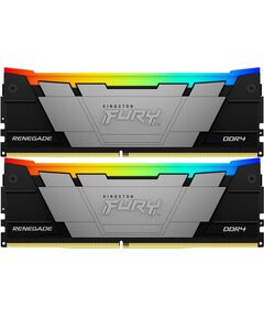 Купить Память Kingston Fury Renegade RGB Gaming 16Gb Kit 2x8Gb DDR4 3600MHz PC4-28800 CL16 DIMM 288-pin 1.35В kit dual rank с радиатором RTL [KF436C16RB2AK2/16] в интернет-магазине Irkshop.ru