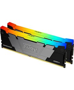 Купить Память Kingston Fury Renegade RGB Gaming 16Gb Kit 2x8Gb DDR4 3600MHz PC4-28800 CL16 DIMM 288-pin 1.35В kit dual rank с радиатором RTL [KF436C16RB2AK2/16], изображение 4 в интернет-магазине Irkshop.ru