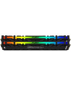 Купить Оперативная память Kingston Fury Renegade RGB Gaming 32Gb Kit 2x8Gb DDR4 4600МГц PC4-36800 CL19 DIMM 288-pin 1.5В kit dual rank с радиатором RTL [KF446C19RBAK2/16], изображение 3 в интернет-магазине Irkshop.ru