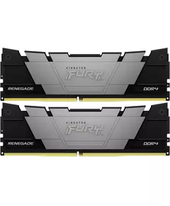 Купить Оперативная память Kingston Fury Renegade Black Gaming 16Gb Kit 2x8Gb DDR4 4266MHz PC4-34100 CL19 DIMM 288-pin 1.4В single rank с радиатором RTL [KF442C19RB2K2/16] в интернет-магазине Irkshop.ru