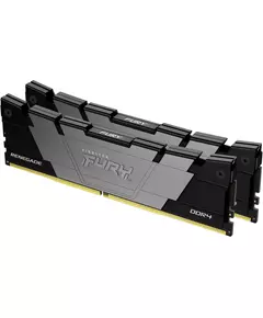 Купить Оперативная память Kingston Fury Renegade Black Gaming 16Gb Kit 2x8Gb DDR4 4266MHz PC4-34100 CL19 DIMM 288-pin 1.4В single rank с радиатором RTL [KF442C19RB2K2/16], изображение 3 в интернет-магазине Irkshop.ru