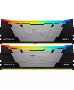 Купить Оперативная память Kingston Fury Renegade RGB Gaming 16Gb Kit 2x8Gb DDR4 4600MHz PC4-36800 CL19 DIMM 288-pin 1.5В kit single rank с радиатором RTL [KF446C19RB2AK2/16] в интернет-магазине Irkshop.ru