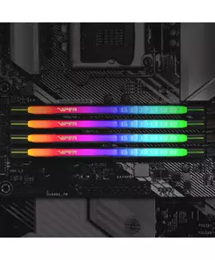 Купить Оперативная память Patriot Viper Steel RGB Gaming 16Gb DDR4 3200MHz PC4-25600 CL18 DIMM 288-pin 1.35В dual rank с радиатором RTL [PVSR416G320C8], изображение 4 в интернет-магазине Irkshop.ru