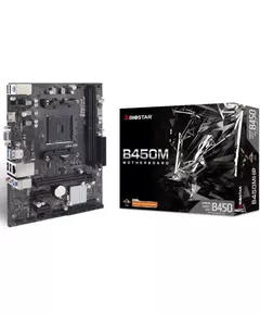 Купить Материнская плата BioStar B450MHP AM4 AMD B450 2xDDR4 mATX AC97 8ch(7.1) GbLAN RAID+VGA+HDMI в интернет-магазине Irkshop.ru