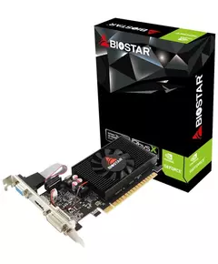 Купить Видеокарта BioStar NVIDIA GeForce GT 710 GT710-2GB D3 LP PCI-E 64bit DDR3 DVIx1 HDMIx1 CRTx1 HDCP Ret low profile [VN7103THX6] в интернет-магазине Irkshop.ru