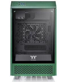 Купить Корпус Thermaltake The Tower 100 Racing Green без БП miniITX 1x120mm 3x140mm 2xUSB3.0 audio bott PSU [CA-1R3-00SCWN-00] в интернет-магазине Irkshop.ru