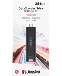 Купить Флеш-диск Kingston DataTraveler 256Gb Type-C Max USB3.2 черный [DTMAX/256GB], изображение 6 в интернет-магазине Irkshop.ru