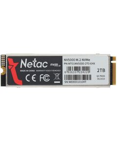 Купить SSD-накопитель Netac 2Tb NV5000 PCIe 4.0 x4 M.2 2280 [NT01NV5000-2T0-E4X], изображение 3 в интернет-магазине Irkshop.ru