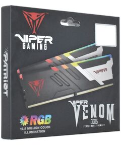 Купить Оперативная память Patriot Viper Venom RGB Gaming 32Gb Kit 2x16Gb DDR5 6800MHz PC5-54400 CL34 DIMM 288-pin 1.4В kit с радиатором RTL [PVVR532G680C34K], изображение 12 в интернет-магазине Irkshop.ru