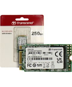 Купить SSD-накопитель Transcend 250Gb 425S SATA-III M.2 2242 0.3 DWPD [TS250GMTS425S] в интернет-магазине Irkshop.ru