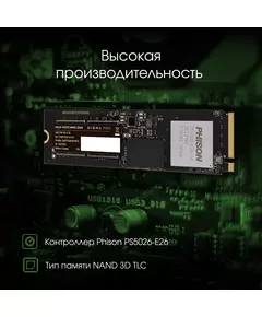 Купить SSD-накопитель Digma Pro 4Tb Top P6 PCIe 5.0 x4 M.2 2280 [DGPST5004TP6T4], изображение 4 в интернет-магазине Irkshop.ru