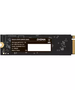 Купить SSD-накопитель Digma 1Tb Meta P21 PCIe 4.0 x4 M.2 2280 [DGSM4001TP21T] в интернет-магазине Irkshop.ru