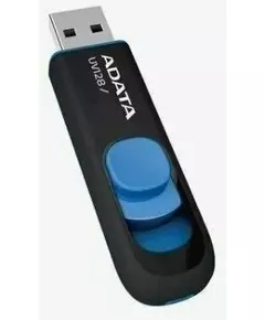 Купить Флеш-диск AData 512Gb DashDrive UV128 USB3.0 черный/синий [AUV128-512G-RBE], изображение 3 в интернет-магазине Irkshop.ru