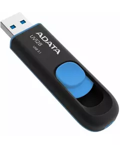 Купить Флеш-диск AData 512Gb DashDrive UV128 USB3.0 черный/синий [AUV128-512G-RBE], изображение 4 в интернет-магазине Irkshop.ru