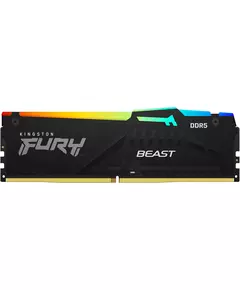 Купить Оперативная память Kingston Fury Beast Black Expo RGB Gaming 32Gb DDR5 6000MHz PC5-48000 CL36 DIMM 288-pin 1.35В kit dual rank с радиатором RTL [KF560C36BBEA-32], изображение 3 в интернет-магазине Irkshop.ru