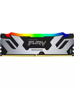 Купить Память Kingston Fury Renegade Silver/Black RGB Gaming 24Gb DDR5 7200MHz PC5-57600 CL38 DIMM 288-pin 1.45В single rank с радиатором RTL [KF572C38RSA-24] в интернет-магазине Irkshop.ru