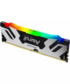 Купить Память Kingston Fury Renegade Silver/Black RGB Gaming 24Gb DDR5 7200MHz PC5-57600 CL38 DIMM 288-pin 1.45В single rank с радиатором RTL [KF572C38RSA-24], изображение 2 в интернет-магазине Irkshop.ru