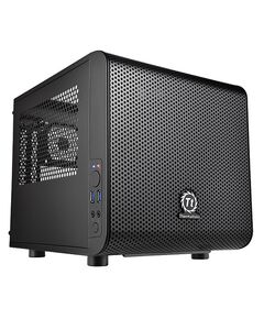 Купить Корпус Thermaltake Core V1 черный без БП miniITX 1x200mm 2xUSB3.0 audio bott PSU [CA-1B8-00S] в интернет-магазине Irkshop.ru