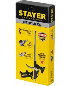 Купить Тефлоновый пистолет для монтажной пены STAYER Hercules Professional [06861], изображение 2 в интернет-магазине Irkshop.ru