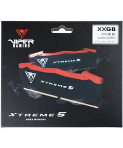 Купить Оперативная память Patriot Viper Xtreme 5 Gaming 48Gb Kit 2x24Gb DDR5 8200MHz PC5-65600 CL38 DIMM ECC 288-pin 1.45В с радиатором RTL [PVX548G82C38K], изображение 2 в интернет-магазине Irkshop.ru